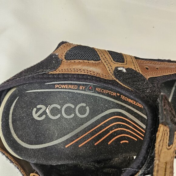 ECCO Yucatan Brown Men's Walking and Hiking Strap Sandals Size 43/10 - Picture 8 of 9